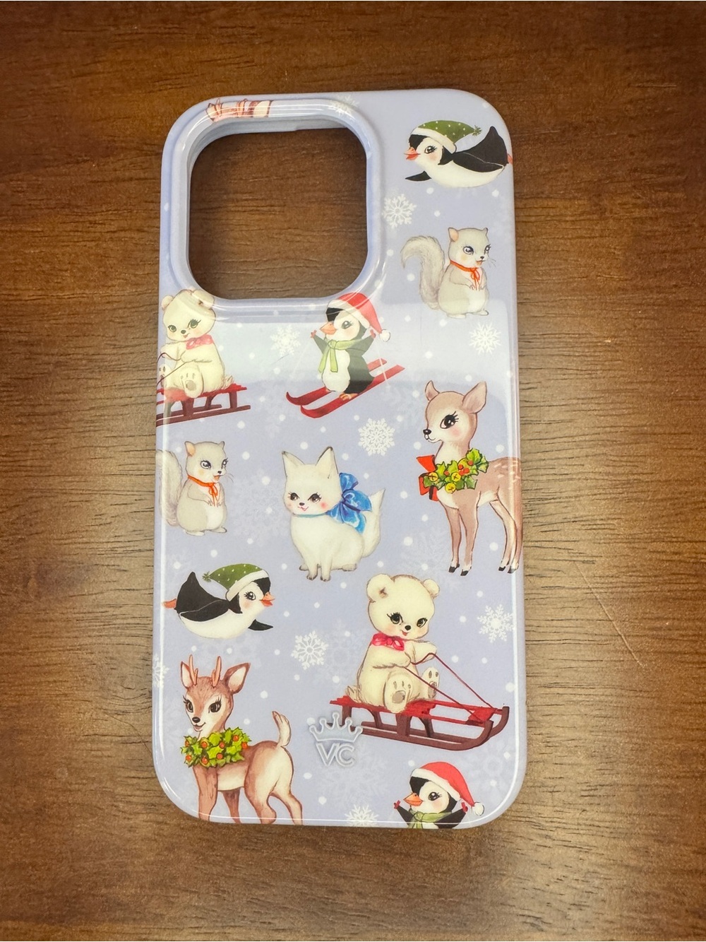 New- Velvet Caviar WINTER WONDERLAND BABY ANIMALS IPHONE CASE - IPHONE 15 PRO